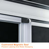 Sliding Shower Enclosure Door And Tray Bathroom Glass Cubicle With Side Panel