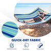 Folding Double Size Hammock Outdoor Quilted Hammock with Detachable Pillow