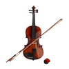 4/4 Natural Acoustic Basswood Beginner Musical Practice Violin w/ Case Bow Rosin