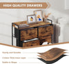 Vintage Chest of Drawers 6 Storage Drawers Bedroom Furniture Bedside Table