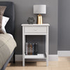 Small Side Table Narrow Wooden End Lamp Stand Bedside Cabinet Nightstand Table
