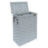 Slimline Laundry Linen Basket Bin Bathroom Storage Hamper Basket With Lid