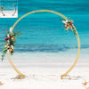 Round/Oval/Square Wedding Arch Stand Birthday Party Backdrop Flower Balloon Deco