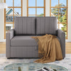 2 Seater Sofa Bed, 3in1 Convertible Fabric Pull Out Sleeper Sofa Couch Guest Bed
