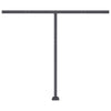 Manual Retractable Awning with LED 350x250 cm Orange and Brown
