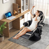 Massage Gaming Chair Height Adjustable Swivel Racing Video Gaming Recliner
