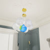Modern Planet Earth Balls Globe Ceiling Pendant Light Shade Lampshade LED Bulb