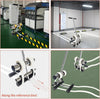 Hand-Push Tape Marking Machine Manual Floor Tape Applicator with Rubber Roller