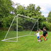 2025New Soccer Goal 12x6ft with Net/Straps Anchor for Training Backyard Practice