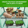 Garden Compact Walk In Greenhouse Frame Shelves Reinforced Cover Cold Frame New