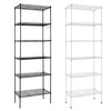 6 Tier Shelving Unit Storage Rack Metal Shelves For Kitchen Living room Office