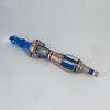 Doctor Who 12Th's Sonic Screwdriverl Light Sounds Cosplay Toys Blue Metal Driver