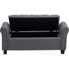 Padded Bed End Bench Storage Ottoman Window Seat Bedroom Living Room Footstool