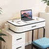 Vanity Table & Stool Set Makeup Dressing Mirror Table