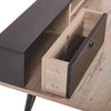 Compact Computer Desk for Small Spaces 90cm Home Office Workstation with Shelves