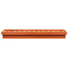 BaraSh Bed Frame Wax Brown 90x190 Solid Wood Pine,Platform Bed Frame,For E8I3