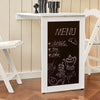 Wall-mounted Folding Kitchen Dining Table Desk with Blackboard,FWT20-W,UK