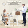 140 x 60 cm Height Adjustable Desk Electric Standing Desk Home Office White