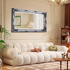 173CM Large Mirror Atistic Wooden Frame Hanging Wall Mount Vintage Window Style
