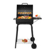 Charcoal Grill BBQ Barbecue Smoker Outdoor Pit Patio Cooker for Picnics Party UK