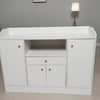 Cream Sideboard Cabinet Cupboard Buffet Living Room Modern Storage Furniture