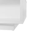 Coffee Table LED White High Gloss Sofa Side Table Living Room Centre Tea Table