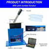 Manual Aluminum Tube Press Type Tail Sealing Machine with Coding