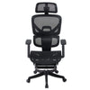 Adjustable Computer Desk Chair Home Office Gaming Chair Recliner with Footrest