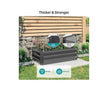 Raised Beds Garden Raised Planters, Galvanised Steel Powder Coated Metal