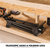 Evolution Power Tools Universal Folding Mitre Saw Stand Extendable Quick Release
