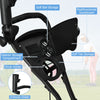 3 Wheel Golf Push Cart Lightweight Folding Pull Golf Trolley Golf Bag Holder