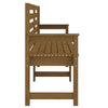 Camerina Garden Honey Brown 159.5x48x91.5 Solid Wood Pine,Garden ,Patio H8G1