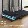 Folding Walking Pad Treadmill 2.5HP Under Desk Walking Machine w/ Remote 10km/h