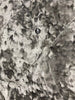 Dining Chair x2 Silver Crushed Velvet With Chrome Leg & Lion Knocker Back