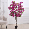 Large Artificial Azalea Tree 5FT Blossom Flowers Fake Plant Outdoor Indoor 150cm