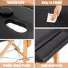 Professional Folding Massage Bed Adjustable Portable Facial Salon Tattoo Spa Bed