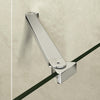 1200mm Frameless Pivot Walk in Shower Door Enclosure 8mm Glass Screen Cubicle