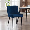 Dining Chairs Set of 2 Modern Kitchen Chairs Velvet Padded Soft Seat