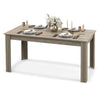 Contemporary Dining Table 160cm Modern Kitchen & Dining Room Table for 8