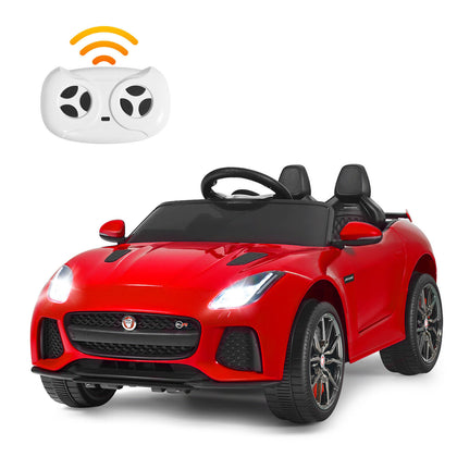 12V Jaguar F-Type SVR Kids Ride On Car Battery Powered Car w/ Remote Control