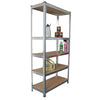 150CM/180CM 5 Tier Racking Shelf Heavy Duty Steel Garage Shelving Unit Garage