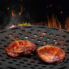 33cm Korea BBQ Heat Plate Pan Nonstick Grid Griddle Baking Tray Commercial Grill