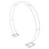2m Large Metal Wedding Arch Round Circle Backdrop Flowers Stand Moon Gate Party