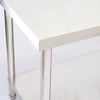 Commercial Catering Table Stainless Steel Work Bench Kitchen Food Shelf Storage