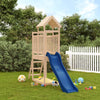 LAPOOH Playhouse with Slide Ladder Solid Wood Pine,Playhouse,Playhouse with R3W3