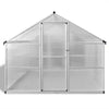 Lechnical Canopy Gazebo With Sides Reinforced Aluminium Greenhouse with N4H3