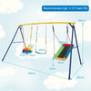 300 kg Indoor Outdoor Swing Set Garden Heavy Duty Carbon Steel Swing Frame