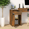 Desk Cabinet Smoked Oak 33.5x50x75 cm Engineered WoodNew