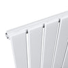 Vertical Radiator Flat Panel Tall Upright Rad 1800 Anthracite White Black Double