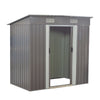 Panana Metal Garden Shed Storage Sheds Heavy Duty Outdoor Organiser4/6/8/10ft